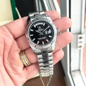 ROLEX_DAY-DATE_SILVER-BLACK ROLEX_DAY-DATE_SILVER-BLACK