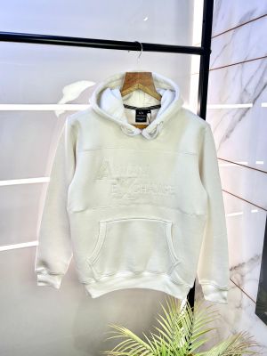 Arman_i Exchange White Imported Printed Super Premium Hoodie F2260-WH Arman_i Exchange White Imported Printed Super Premium Hoodie F2260-WH