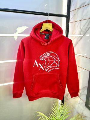 Arman_i Exchange Red Imported Printed Super Premium Hoodie F2260-RE Arman_i Exchange Red Imported Printed Super Premium Hoodie F2260-RE