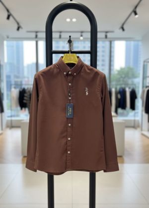 RALPH LAUUREN IMPORTED TRENDING TEN SHIRT CHOCOLATE BROWN RALPH LAUUREN IMPORTED TRENDING TEN SHIRT CHOCOLATE BROWN