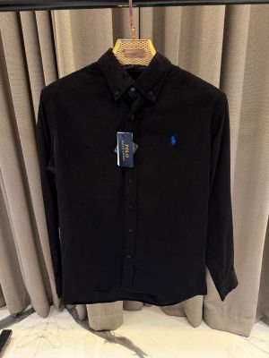 RALPH LAAUREN COUDROY SHIRTS BLACK RALPH LAAUREN COUDROY SHIRTS BLACK
