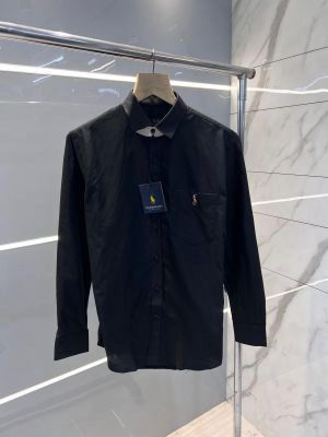 Ralph Laure n Black Premium Shirt Oxford Cotton With custom Branded Button Tagging And Brand Packing 2605 Ralph Laure n Black Premium Shirt Oxford Cotton With custom Branded Button Tagging And Brand Packing 2605
