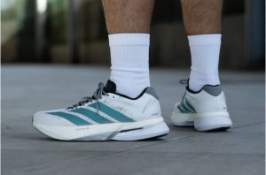Adida s Adizero Boston 13 Cloud White Pure Teal Adida s Adizero Boston 13 Cloud White Pure Teal