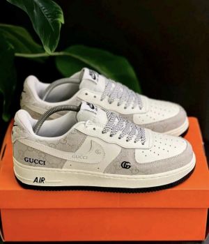Nik e Airforce 1 Gucc i Print Nik e Airforce 1 Gucc i Print