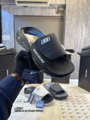 Skechers_Go_Recover_Adjust_Premium_All_Black_Slides Skechers_Go_Recover_Adjust_Premium_All_Black_Slides