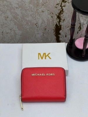 MICHAEL KOR_S MINI PREMIUM WALLET WITH OG BOX MK60015 - RED MICHAEL KOR_S MINI PREMIUM WALLET WITH OG BOX MK60015 - RED