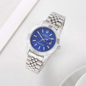 Role_x Oyster Perpetual Date Just Silver-Blue 40 Battery Role_x Oyster Perpetual Date Just Silver-Blue 40 Battery