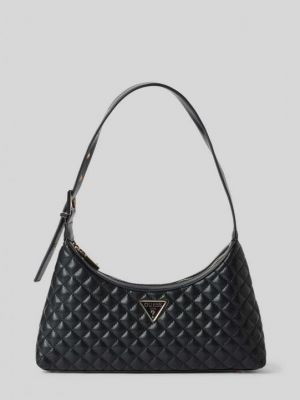 Guess rianee eco quilted 30cm handbag with og box(5308-black) Guess rianee eco quilted 30cm handbag with og box(5308-black)