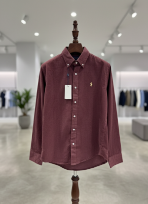 RALPH LAUUREN IMPORTED TRENDING CODE ROY SHIRT MAROON RALPH LAUUREN IMPORTED TRENDING CODE ROY SHIRT MAROON
