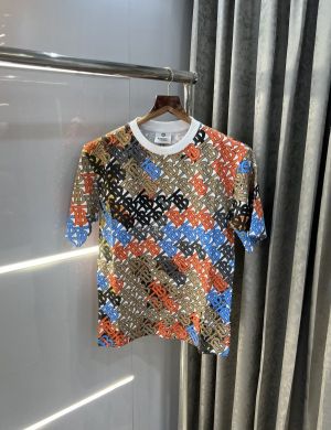 Burberr y  Monogram Print Imported Oversized T-Shirt Burberr y  Monogram Print Imported Oversized T-Shirt