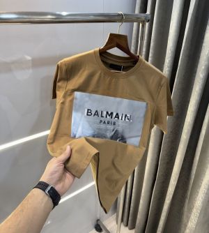 Balmai n Paris Beige Imported T-shirt Balmai n Paris Beige Imported T-shirt