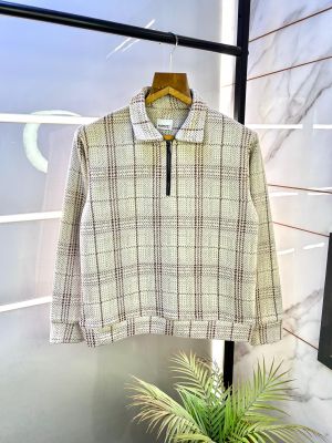 Burberr y Beige Imported Super Premium Shacket F2972-BE Burberr y Beige Imported Super Premium Shacket F2972-BE