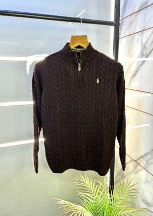 Ralph_Lauren Polo Brown Imported Super Premium Pullovers F2893-BR2 Ralph_Lauren Polo Brown Imported Super Premium Pullovers F2893-BR2