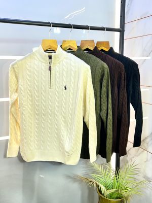 Ralph_Lauren Polo Black Imported Super Premium Pullovers F2893-BL Ralph_Lauren Polo Black Imported Super Premium Pullovers F2893-BL