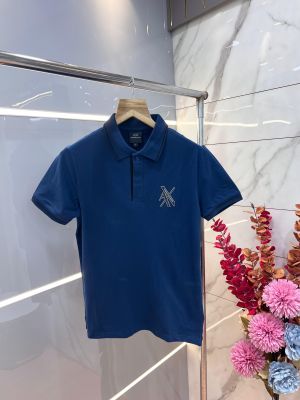 Arman i Exchange Inkblue Premium Cotton Lycra Pique fabric Polo Tshirt with Emboss Logo 3115 Arman i Exchange Inkblue Premium Cotton Lycra Pique fabric Polo Tshirt with Emboss Logo 3115