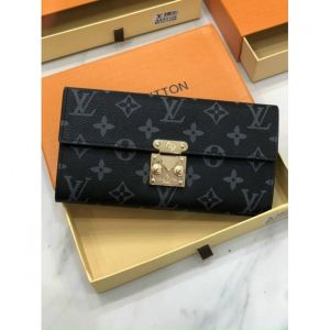 LOUIS_VUITTON PREMIUM WALLET WITH BOX PL3128 (BLACK FLOWER) LOUIS_VUITTON PREMIUM WALLET WITH BOX PL3128 (BLACK FLOWER)