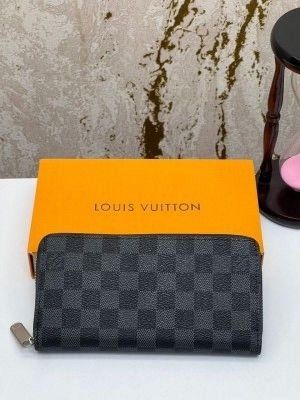 LOUIS_VUITTON PREMIUM WALLET WITH OG BOX AAA60017 [BLACK STYLE]