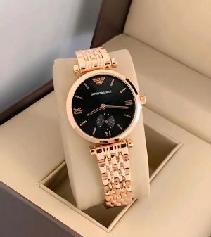 EMPORIO_ARMANI_WOMEN_ROSEGOLD_BLACK_DIAL_347