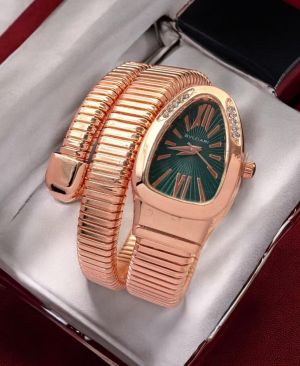 Bvlgari Serpenti Tubogas Rosegold Green Dial Bvlgari Serpenti Tubogas Rosegold Green Dial