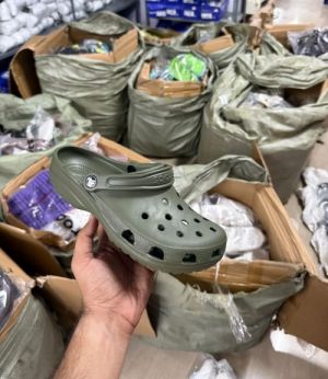 Crocccs Classic Clogs Green