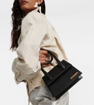 Jacquemus Le Chiquito Noeud Bag With OG Box Dust Bag & Extra Sling Belt (Black - 135) Jacquemus Le Chiquito Noeud Bag With OG Box Dust Bag & Extra Sling Belt (Black - 135)