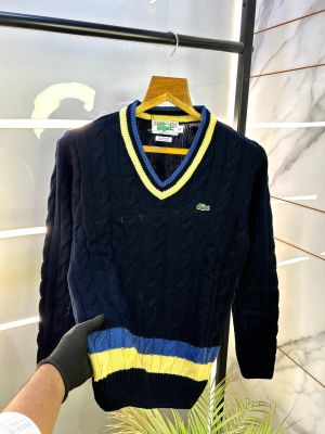 Lacost e Imported Black Super Premium Sweaters F2257-BL