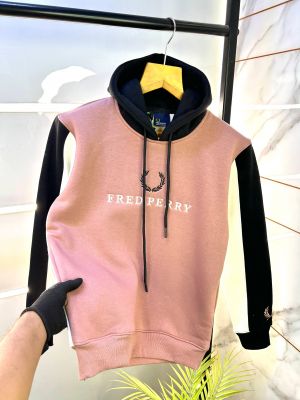 Fred Perry Imported Pink Super Premium Hoodie F2202-PI Fred Perry Imported Pink Super Premium Hoodie F2202-PI
