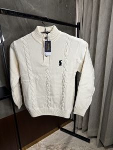 Ralph laure_n Offwhite Full sleeves Knitted Woolen sweatshirt Ralph laure_n Offwhite Full sleeves Knitted Woolen sweatshirt