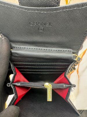 CHANE_L MINI SLING WALLET WITH OG BOX AND DUST BAG PREMIUM QUALITY (BLACK) 3225 CHANE_L MINI SLING WALLET WITH OG BOX AND DUST BAG PREMIUM QUALITY (BLACK) 3225