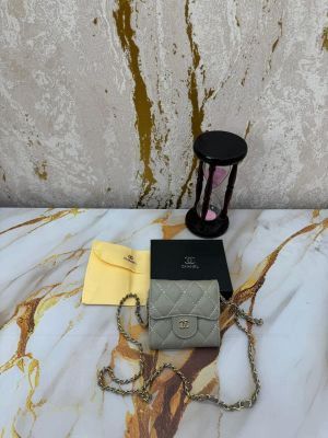 Chanel_Classic_Flap_Chain_Wallet_With_Box_And_Dust_Bag_(Grey-3225) Chanel_Classic_Flap_Chain_Wallet_With_Box_And_Dust_Bag_(Grey-3225)