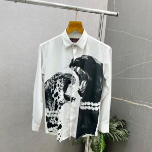 Gucc_i Premium White Printed Imported Shirt 485 Gucc_i Premium White Printed Imported Shirt 485