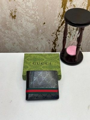 GUCC_I BLACK PREMIUM WALLET WITH OG BOX MODEL NO -5 GUCC_I BLACK PREMIUM WALLET WITH OG BOX MODEL NO -5