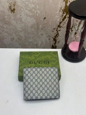 GUCC_I BROWN PREMIUM WALLET WITH OG BOX MODEL NO -10 GUCC_I BROWN PREMIUM WALLET WITH OG BOX MODEL NO -10