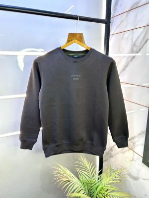 Boss x Porsche Edition Grey Imported Super Premium Sweatshirts F3084-GY Boss x Porsche Edition Grey Imported Super Premium Sweatshirts F3084-GY