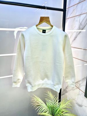 Boss x Porsche Edition White Imported Super Premium Sweatshirts F3084-WH Boss x Porsche Edition White Imported Super Premium Sweatshirts F3084-WH