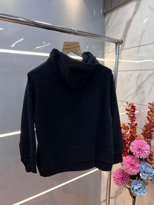 Drip House Black Imported Cotton Fleece Fabric Embroidered Logo Regular fit Hoodie 3087 Drip House Black Imported Cotton Fleece Fabric Embroidered Logo Regular fit Hoodie 3087