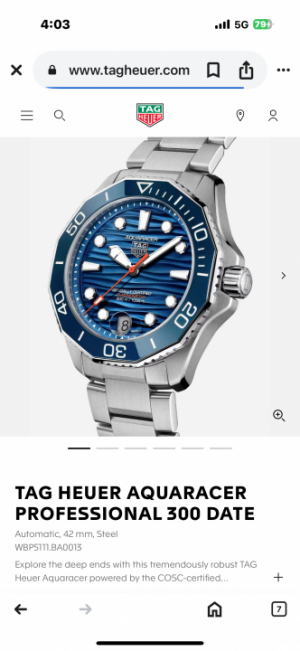 Tag_Heuer Aquaracer GMT Professional Automatic AAA