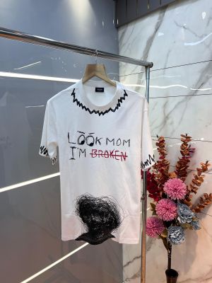 Drip House White Imported Premium Round Neck Printed Tshirt 3102 Drip House White Imported Premium Round Neck Printed Tshirt 3102