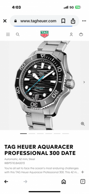 Tag_Heuer Aquaracer GMT Professional Automatic AAA