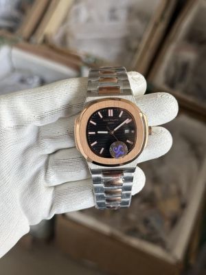 Patek_Philippe Nautilus Quartz Dual tone (AAA Quality)