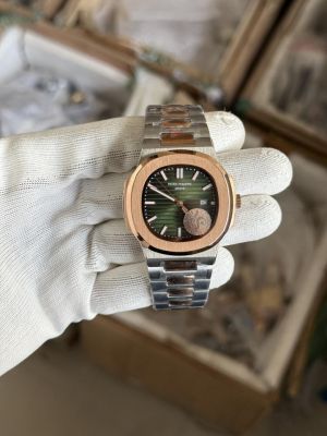 Patek_Philippe Nautilus Quartz Dual tone (AAA Quality)