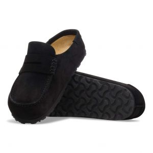 Birkenstock Naples Wrapped Suede Black