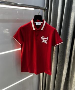 Coac h Red Logo Work Premium Polo T-Shirt Coac h Red Logo Work Premium Polo T-Shirt