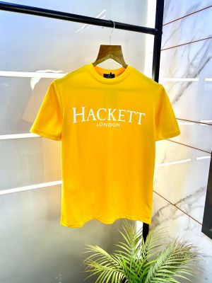 Aston Martin Hacket t Yellow Round Premium Neck T-shirt F2848-YE Aston Martin Hacket t Yellow Round Premium Neck T-shirt F2848-YE