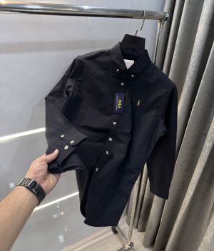Ralph  Lauren Black Premium Oxford Shirt Ralph  Lauren Black Premium Oxford Shirt