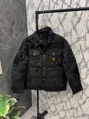 Versace Imported Flock Embossed Very Premium Jacket.CS