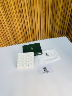 12 GOYARD WHITE PREMIUM QUALITY WALLET