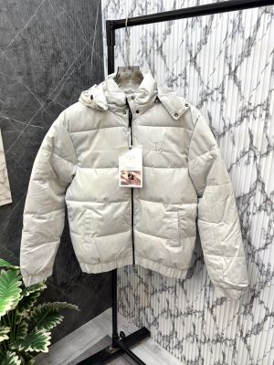 CHRISTIAN.DIOR.100%.IMPORTED.ALL.OVER.MONOGRAM.PRINTED.FRONT.EMBROIDERY.PATCH.BACK.DETACHABLE.HOOD.VERY.PREMIUM.PUFFER.JACKET.CS172