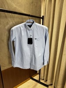 Fredperry Skyblue Oxford cotton