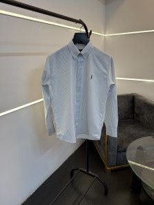 Ralphlauren sky blue imported oxford lining shirt